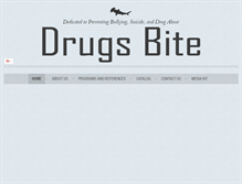 Tablet Screenshot of drugsbite.com